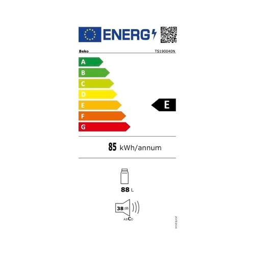 FRIGORIFICO BEKO TS190040N BAJO ENC 81,8X47,5 E